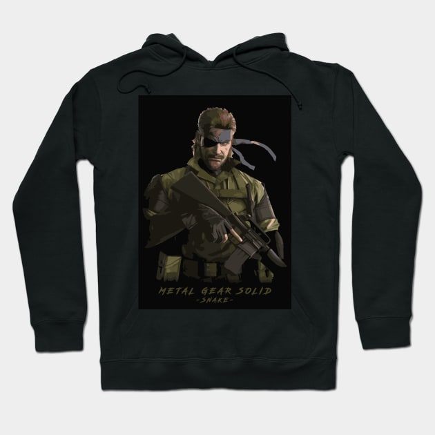 Metal gear solid Snake Hoodie by Durro